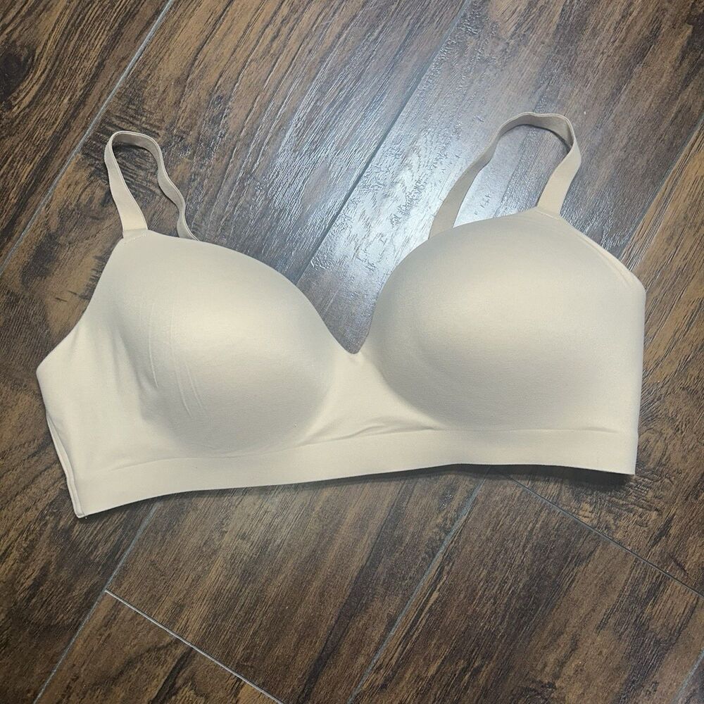 SOMA Smooth Beige 42C Enbliss Wireless Bra Pure Comfort Major Support